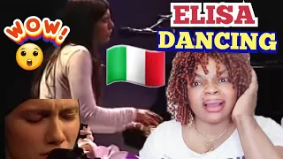 FIRST TIME HEARING ELISA 🇮🇹- DANCING | LIVE | REACTION!! HER VOICE CAN TOUCH YOUR SOUL