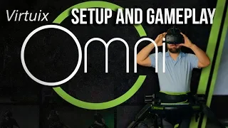 VR Treadmill | Virtuix Omni Setup and Gameplay | Fallout 4 w/Natural Locomotion