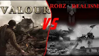 Сравнение модов Valour против RobZ Realism  В тылу врага: Штурм 2  Разбор мультиплеера