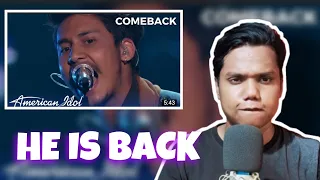 🇮🇳INDIAN REACTING TOArthur Gunn - Goo Goo Dolls’ - Iris - American Idol 2021 |