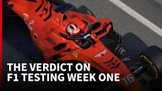 The verdict on the first F1 test