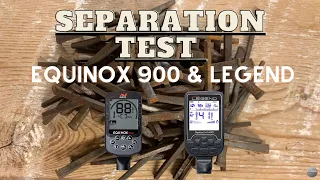 Minelab Equinox 900 & Nokta Legend Separation Test - Metal Detecting