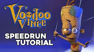 Voodoo Vince: Remastered Any% Speedrun Tutorial (2021)