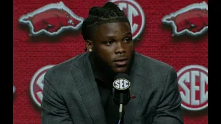 Rocket Sanders speaks at SEC Media Days