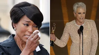 Angela Bassett CRIES Over Losing Oscar to Jamie Lee Curtis