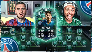 FIFA 22: NEYMAR JR FLASHBACK SQUAD BUILDER BATTLE 😱😱