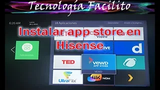 Instalar app store en hisense