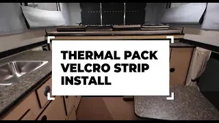 How to Install Velcro Strip for Thermal Pack | Four Wheel Campers