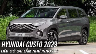 Hyundai Custo 2023 - MPV cỡ nhỡ liệu có bước tiếp "sai lầm" Toyota Innova? | Whatcar.vn