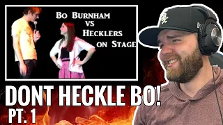 [First Time Hearing]: Bo Burnham vs Hecklers Compilation | Bo doesn’t play!!