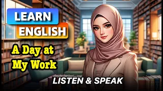 A Day at My Work | Improve Your English | English Listening Skills - Speaking Skills