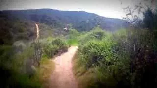 mountain biking at el moro canyon trail