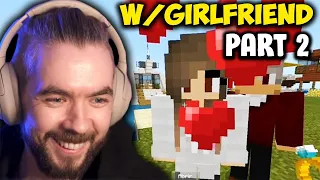 jacksepticeye plays minecraft w/girlfriend (FULL VOD) PART 2