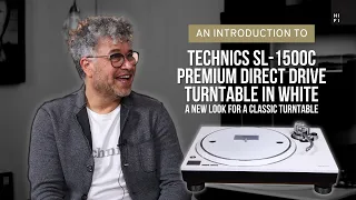 Technics SL-1500C Premium Direct Drive Turntable in White | A New Look for a Classic Turntable