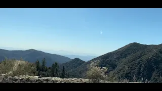 Driving up the mountains on HWY 38 to BIG BEAR, CA from REDLANDS, CA. Beautiful journey. 10/14/2021.