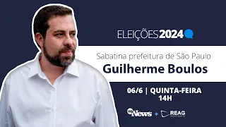 GUILHERME BOULOS | SABATINA MYNEWS | PRÉ-CANDIDATOS PREFEITURA SP