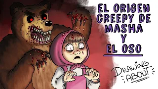 EL ORIGEN CREEPY DE MASHA Y EL OSO | Draw My Life