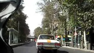 The motorcycle-taxi ride in Tehran