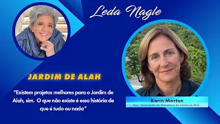 Karin Morgan , ela representa quem é contra o projeto de revitalização do Jardim de Alá no Rio