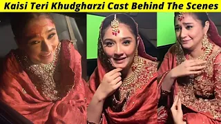 kesi teri khudgharzi behind the scenes of durefishan and danish tamoor | mehak and shamsher bts