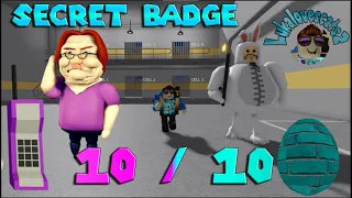 SECRET BADGE  Betty Phones! Secret Update Escape Nursery and All 10 Eggs in Barry's Prison Run!