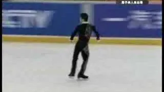 RI SONG CHOL Free Skate at 07 Asian Winter Games