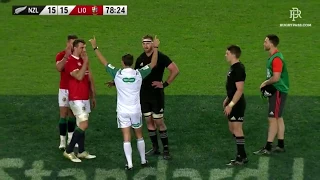 Referee Romain Poite's controversial change of mind