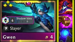 3 star Gwen with 6 Shadow Isles | TFT Set 9