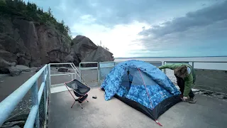 Solo Overnight on Emergency High Tide Tower