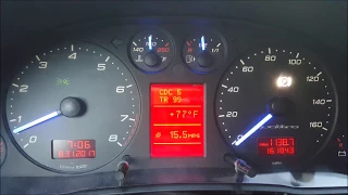 Audi A6 C5 Cluster LCD Replacement