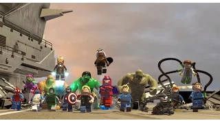 Прохождение игры лего Marvel Super Heroes. 11 серия ХОДЯЧАЯ СТАТУЯ СВОБОДЫ