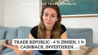 Trade Republic: Neue Karte mit 1% Cashback | 4% Zinsen - So funktioniert's