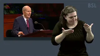 BSL - Russell M. Nelson - Overcome the World and Find Rest