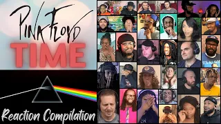 REACTION MONTAGE | Pink Floyd - Time | First Time Compilation | *DESCRIPTION*