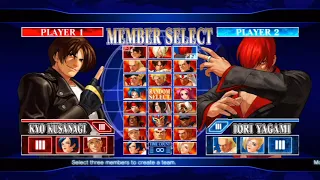 The King of Fighters XII Opening and All Characters [PS3]