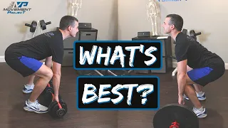 Barbell vs Dumbbell Deadlift - Lower Back Strengthening by a PT