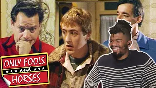 AMERICAN REACTS TO Only Fools and Horses S6 E7 - Jolly Boys Outing | PART 1/3