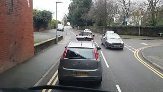 close call by idiot