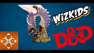 Fangs & Talons Minis Review: Unboxing Wizkids D&D New Blind Box Set, Purple Worm, And Icons Wave 4