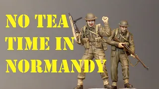 Let`s paint 1:35 scale british infantry soldiers in Normandy 1944