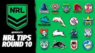 NRL TIPS & PREDICTIONS - ROUND 10 2024