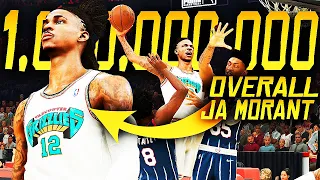 JA MORANT 1 MILLION OVERALL GAME BREAKING BLOCK!! & DUNKS! FIRST 1 MILLION OVERALL PLAYER IN 2K22