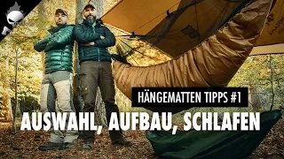 Die 5 WICHTIGSTEN TIPPS für HÄNGEMATTEN AUSWAHL, AUFBAU & SCHLAFEN 🌙 Erste Nacht in der Hängematte