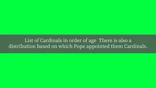 How many cardinals are there in the Catholic Church?