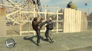 Niko's fighting combos - GTA 4