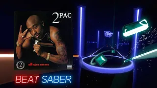 BEAT SABER | All Eyez On Me - 2Pac ft. Big Syke | Hip Hop Mixtape