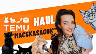 TEMU UNBOXING § HAUL/"Macskaságok"/+Nyereményjáték lezárva!