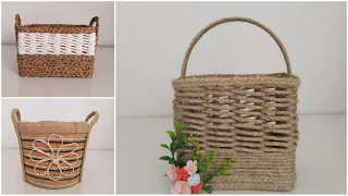 4 HARİKA SEPET YAPIMI / MAKING 4 AMAZING BASKETS