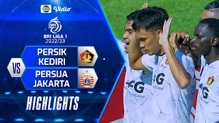 Highlights - Persik Kediri VS Persija Jakarta | BRI Liga 1 2022/2023