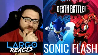 DEATH BATTLE: Flash Vs Sonic - Largo Reacts